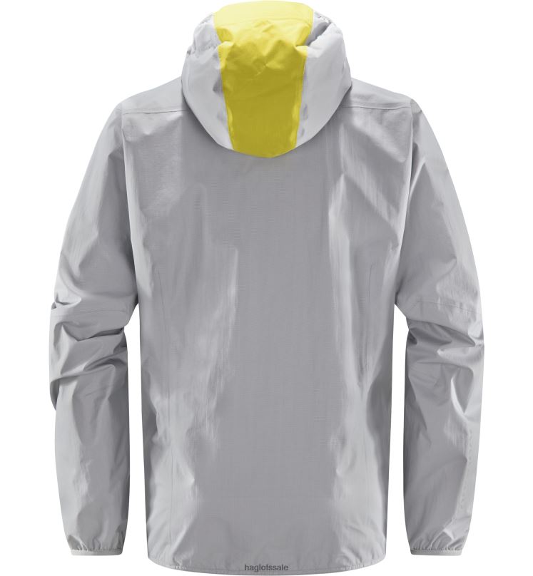 Concrete/Aurora Men Haglofs L.I.M Proof Jacket Tops ZXT0L229