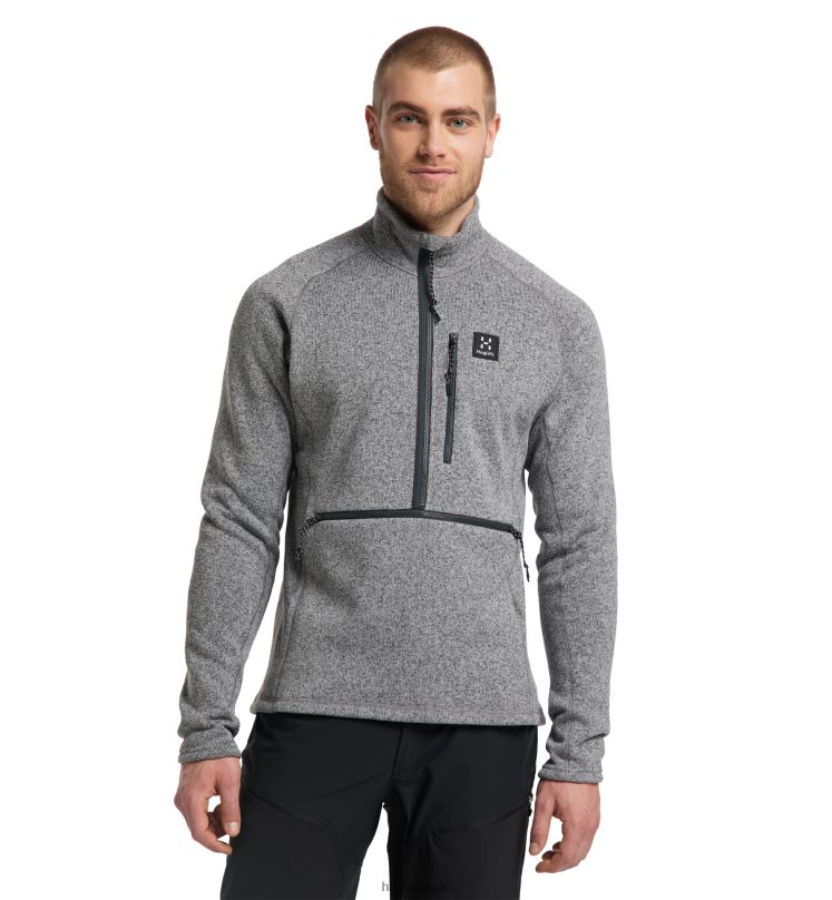 Concrete Men Haglofs Risberg 1/2 Zip Tops ZXT0L180
