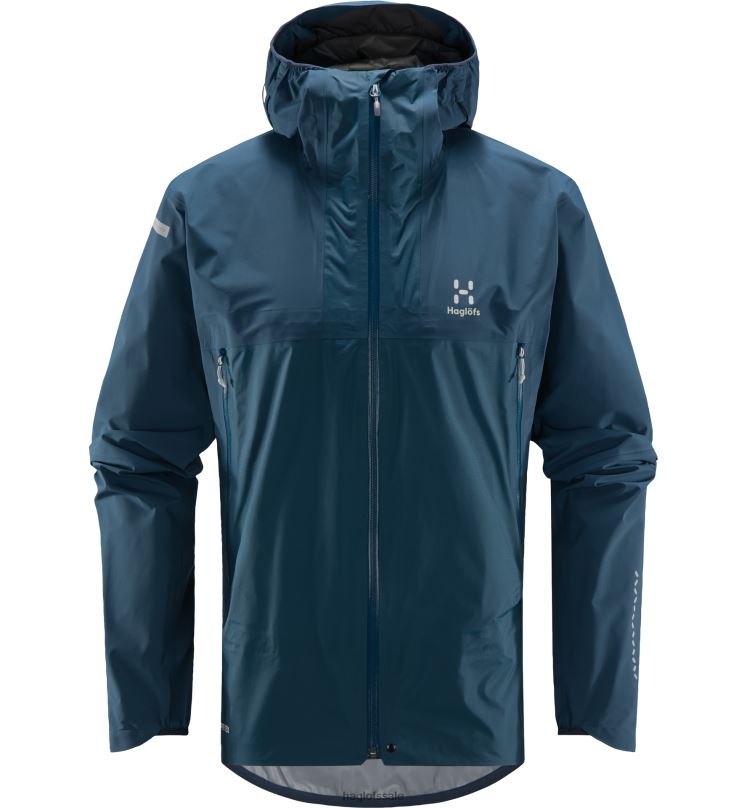 Dark Ocean Men Haglofs L.I.M GTX Active Jacket Tops ZXT0L211