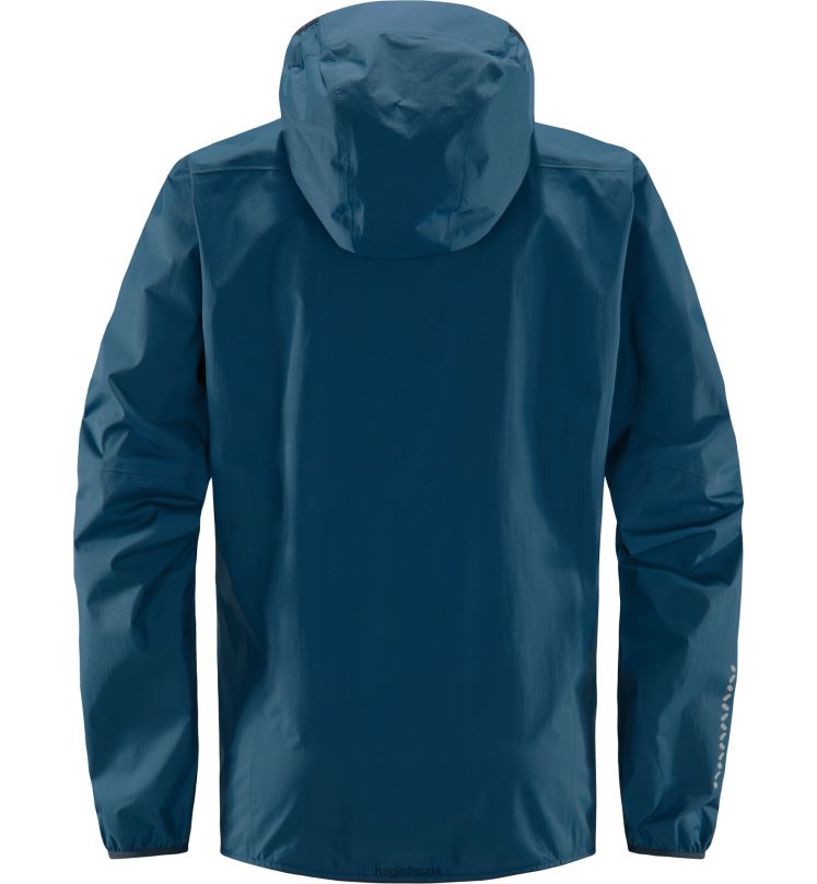 Dark Ocean Men Haglofs L.I.M Proof Jacket Tops ZXT0L228