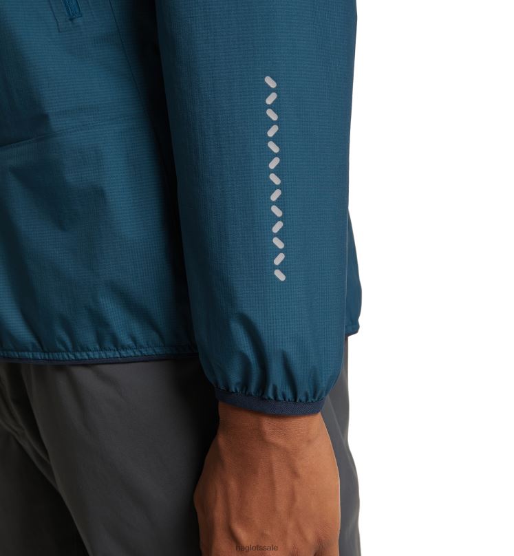Dark Ocean Men Haglofs L.I.M Proof Jacket Tops ZXT0L228