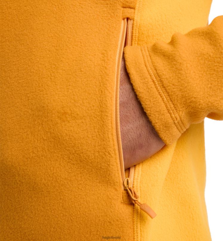 Desert Yellow/Sunny Yellow Men Haglofs Buteo Mid Jacket Tops ZXT0L44