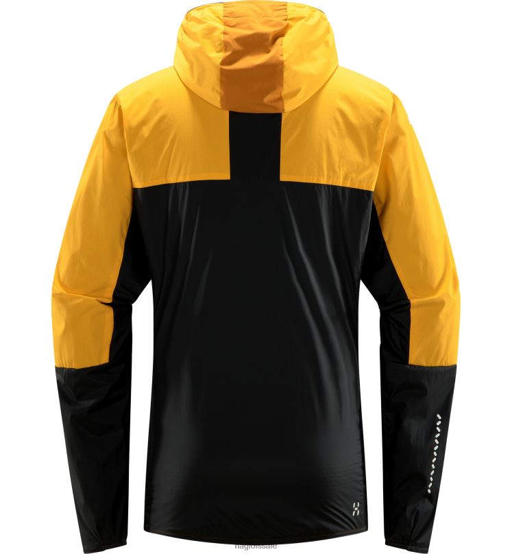 Desert Yellow/Sunny Yellow Men Haglofs L.I.M Alpha Hood Tops ZXT0L71