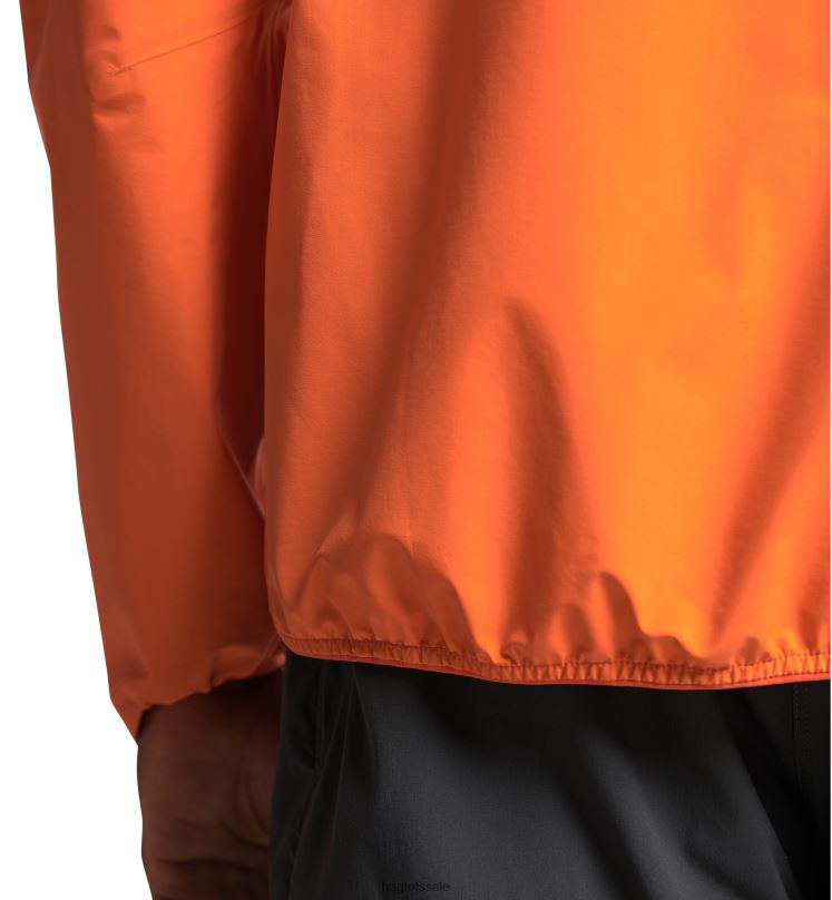 Flame Orange/Habanero Men Haglofs L.I.M GTX Active Jacket Tops ZXT0L54