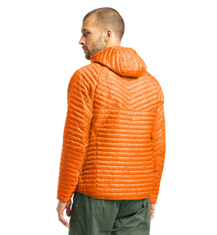 Flame Orange Men Haglofs L.I.M Mimic Hood Tops ZXT0L19