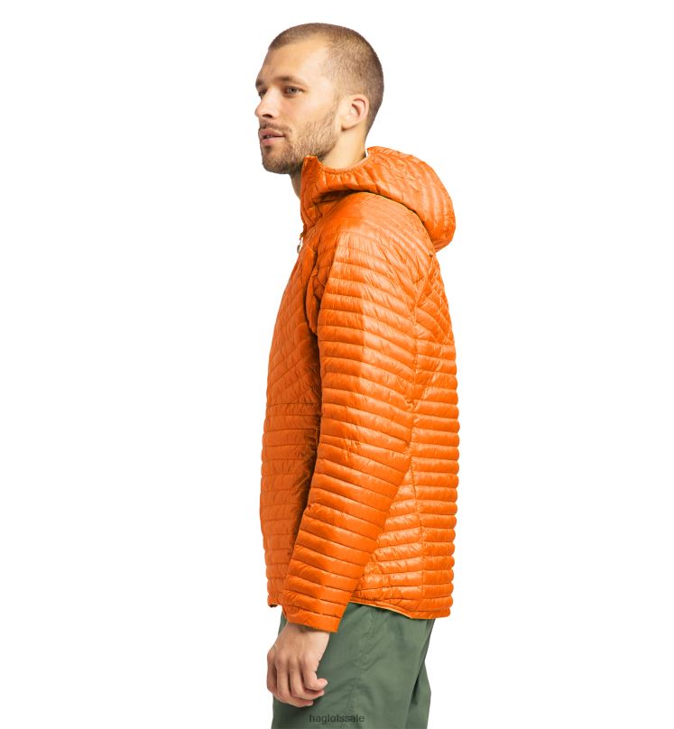 Flame Orange Men Haglofs L.I.M Mimic Hood Tops ZXT0L19