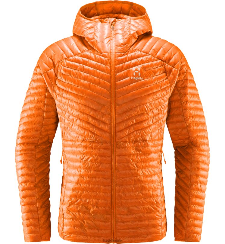Flame Orange Men Haglofs L.I.M Mimic Hood Tops ZXT0L19