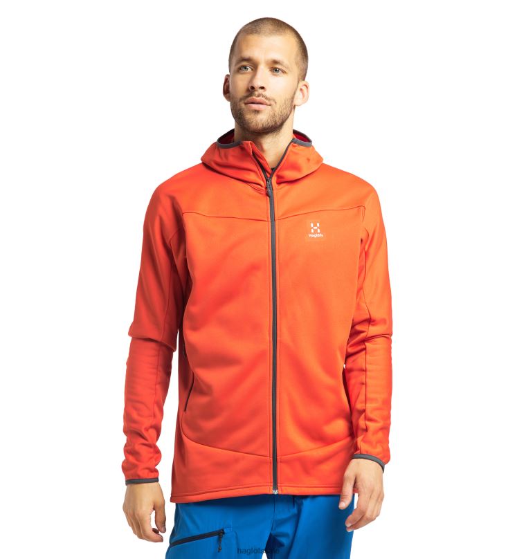 Habanero Men Haglofs Frost Mid Hood Tops ZXT0L201