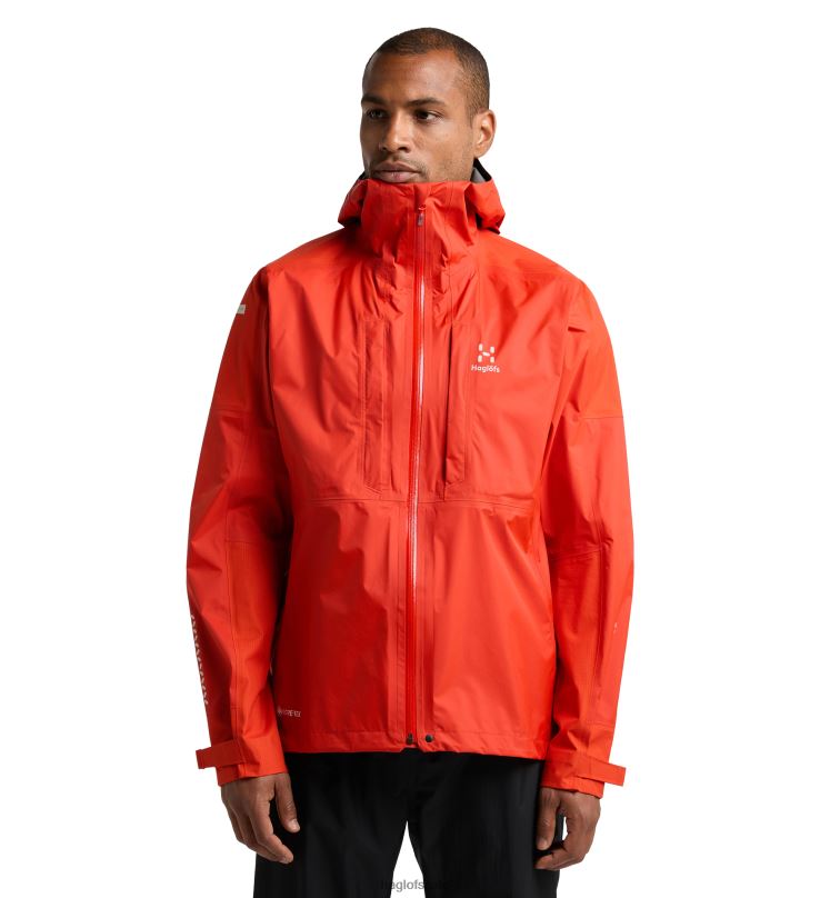 Habanero Men Haglofs L.I.M Rugged GTX Jacket Tops ZXT0L128