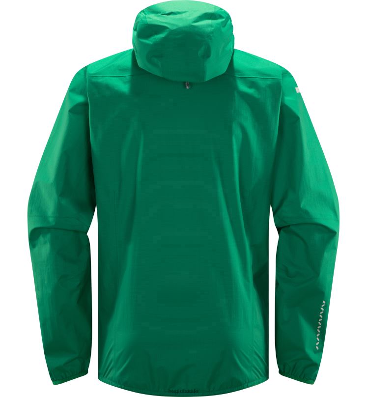 Jelly Green Men Haglofs L.I.M Proof Jacket Tops ZXT0L161