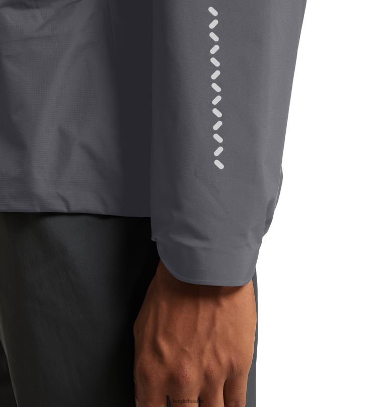 Magnetite Men Haglofs L.I.M GTX Active Jacket Tops ZXT0L210