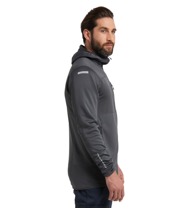 Magnetite Men Haglofs L.I.M Mid Fast Hood Tops ZXT0L72