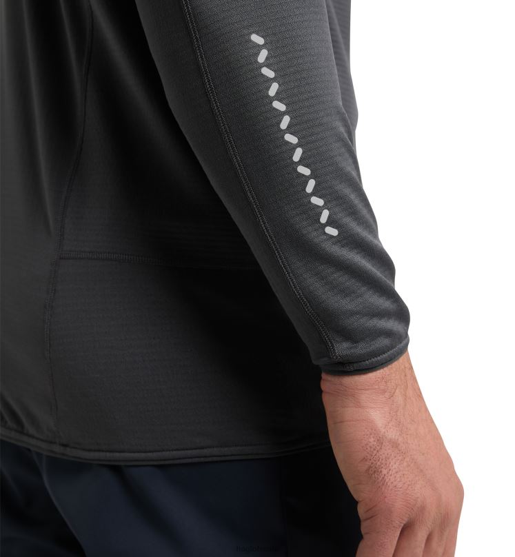 Magnetite Men Haglofs L.I.M Mid Fast Hood Tops ZXT0L72