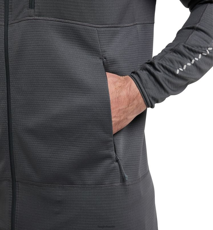 Magnetite Men Haglofs L.I.M Mid Fast Hood Tops ZXT0L72