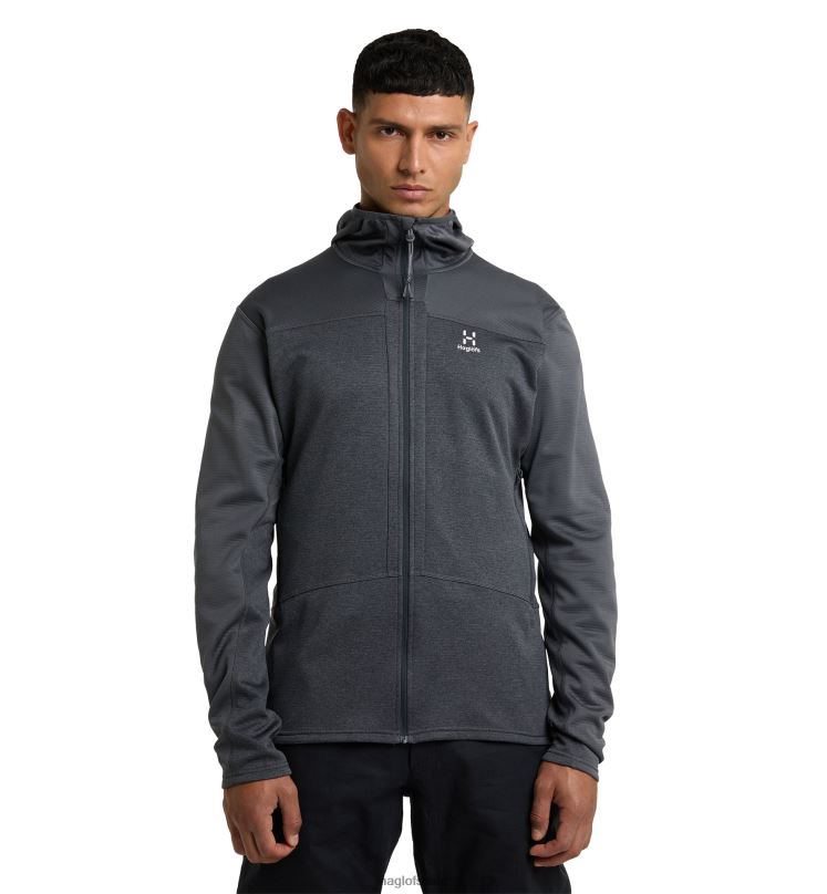 Magnetite Men Haglofs ROC Flash Mid Hood Tops ZXT0L105