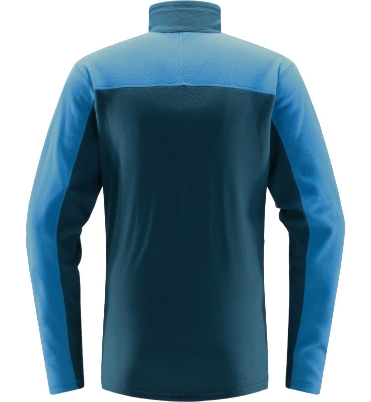 Nordic Blue/Dark Ocean Men Haglofs Buteo Mid Jacket Tops ZXT0L227