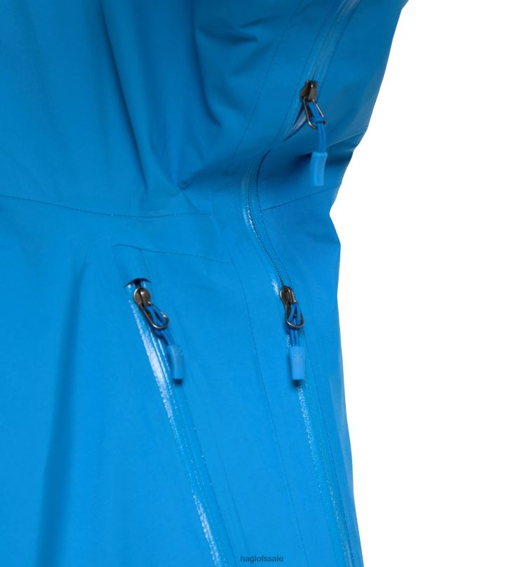 Nordic Blue Men Haglofs Astral GTX Jacket Tops ZXT0L169