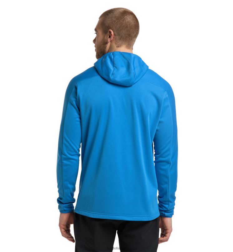 Nordic Blue Men Haglofs Frost Mid Hood Tops ZXT0L16