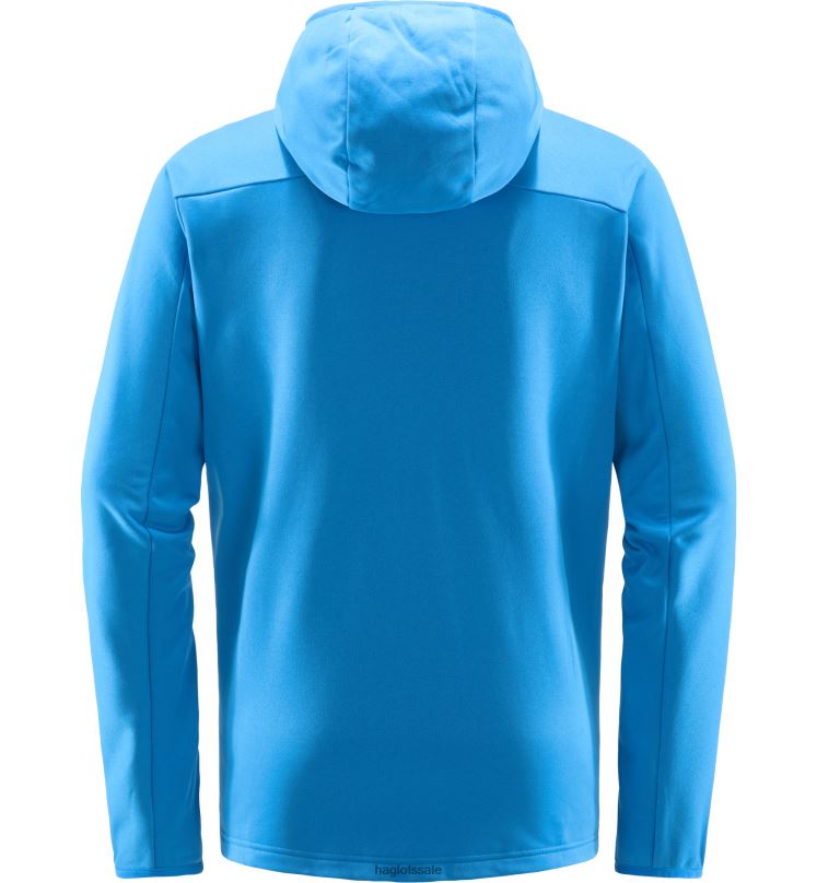 Nordic Blue Men Haglofs Frost Mid Hood Tops ZXT0L16