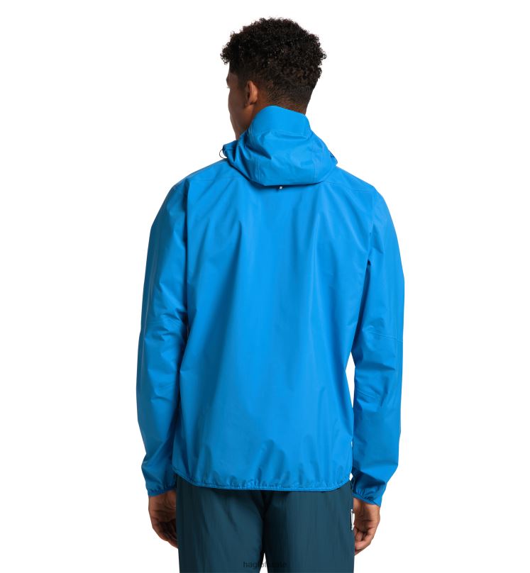 Nordic Blue Men Haglofs L.I.M GTX Active Jacket Tops ZXT0L53