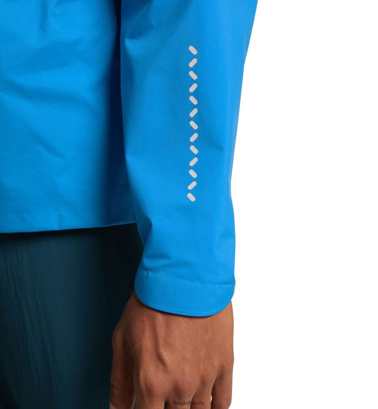 Nordic Blue Men Haglofs L.I.M GTX Active Jacket Tops ZXT0L53