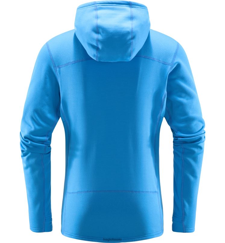 Nordic Blue Men Haglofs Roc Nordic Mid Hood Tops ZXT0L199
