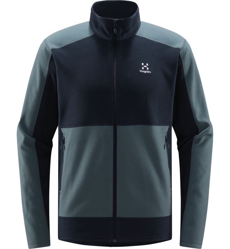 Steel Blue/Tarn Blue Men Haglofs Buteo Mid Jacket Tops ZXT0L206