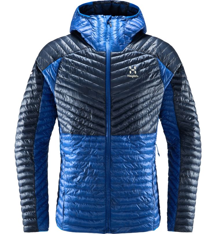 Storm Blue/Tarn Blue Men Haglofs L.I.M Mimic Hood Tops ZXT0L224