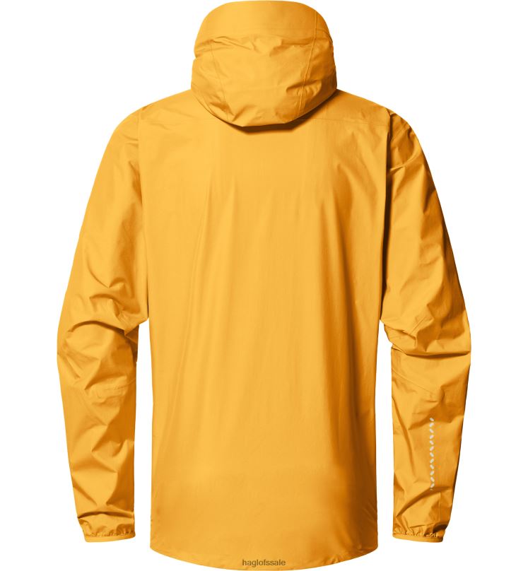 Sunny Yellow Men Haglofs L.I.M GTX II Jacket Tops ZXT0L147