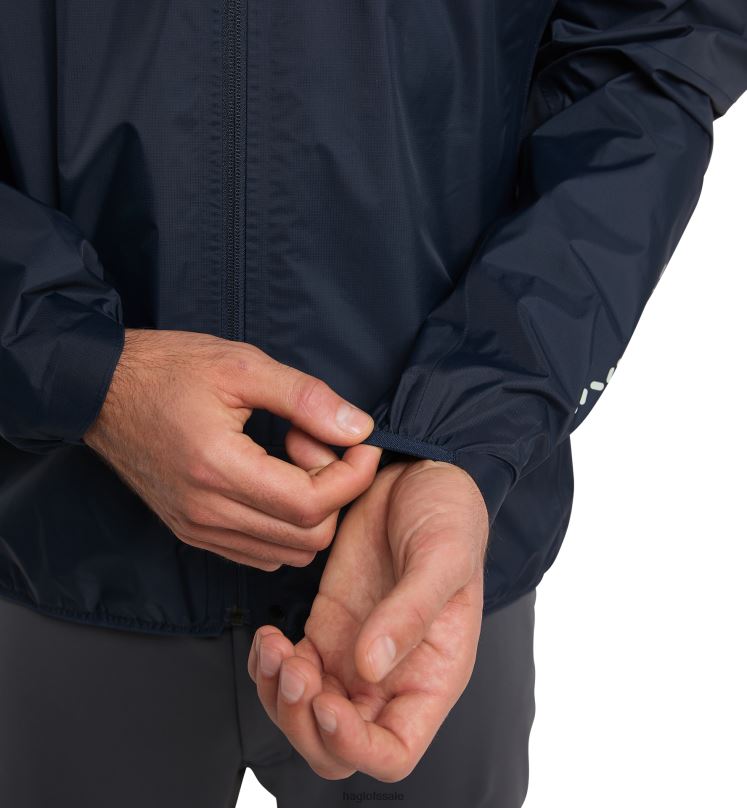 Tarn Blue Men Haglofs L.I.M GTX II Jacket Tops ZXT0L144