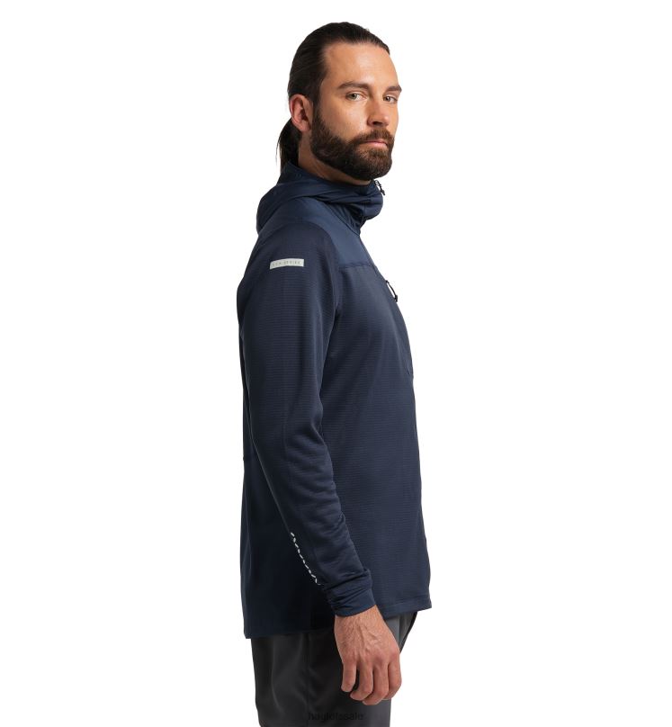 Tarn Blue Men Haglofs L.I.M Mid Multi Hood Tops ZXT0L77