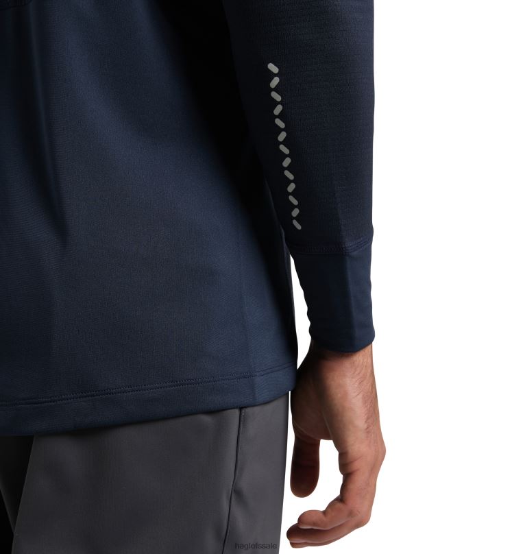 Tarn Blue Men Haglofs L.I.M Mid Multi Hood Tops ZXT0L77