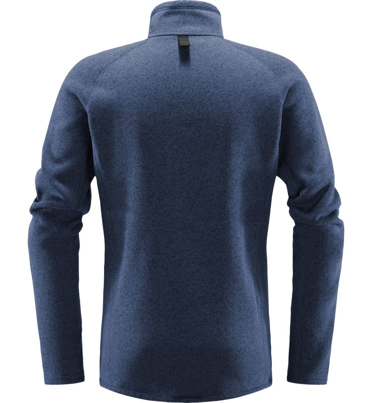 Tarn Blue Men Haglofs Risberg 1/2 Zip Tops ZXT0L48