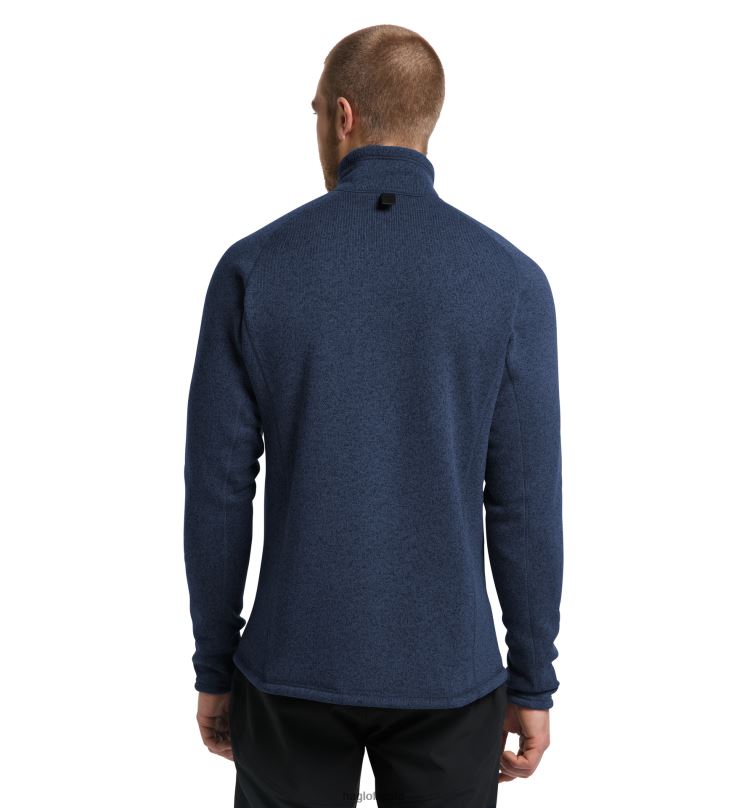 Tarn Blue Men Haglofs Risberg 1/2 Zip Tops ZXT0L48