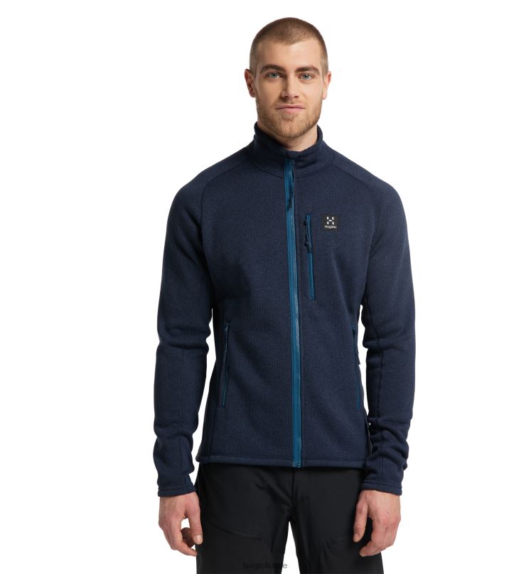 Tarn Blue Men Haglofs Risberg Jacket Tops ZXT0L208