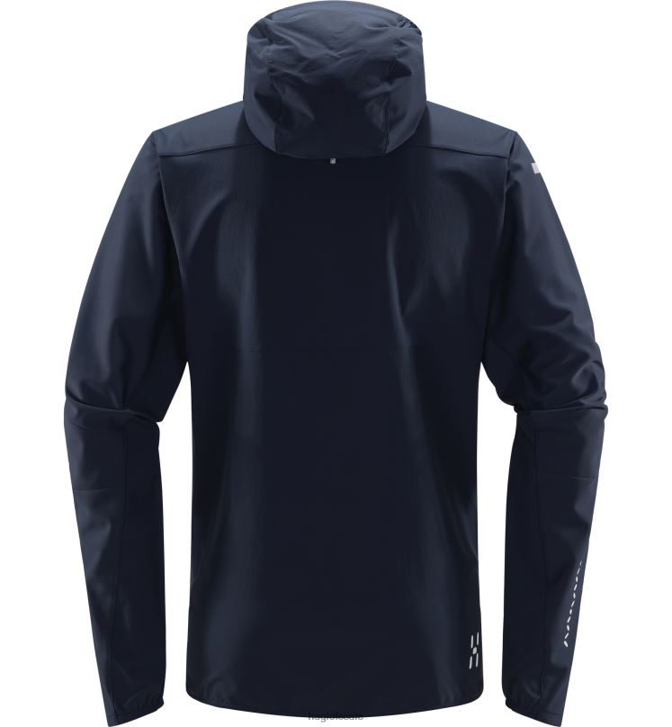 Tarn Blue/Nordic Blue Men Haglofs L.I.M Hybrid Softshell Jacket Tops ZXT0L79