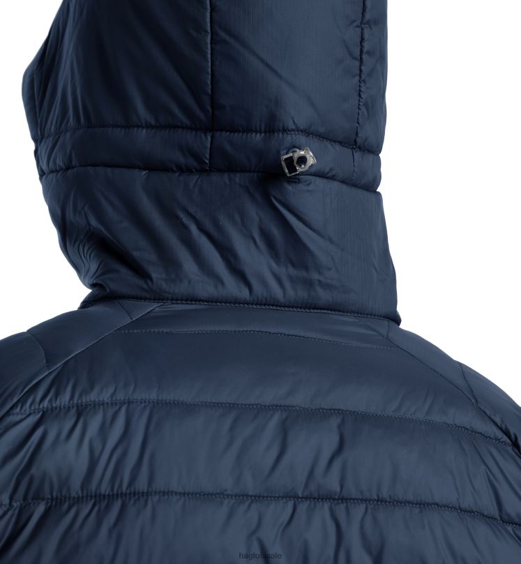 Tarn Blue Solid Men Haglofs Spire Mimic Hood Tops ZXT0L195