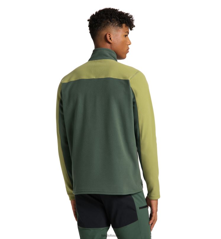 Thyme Green/Fjell Green Men Haglofs Buteo Mid Jacket Tops ZXT0L205