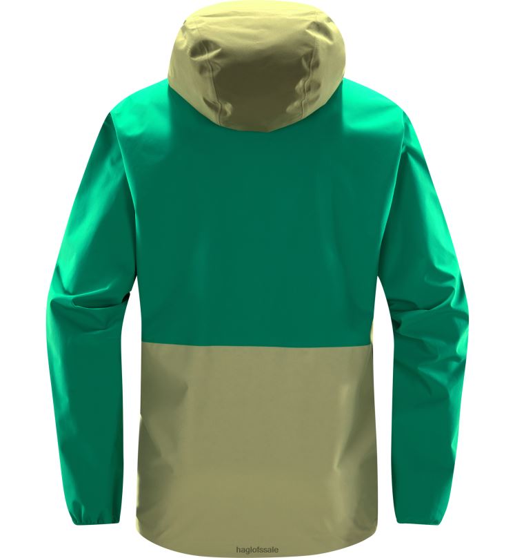 Thyme Green/Jelly Green Men Haglofs Sparv Proof Jacket Tops ZXT0L166