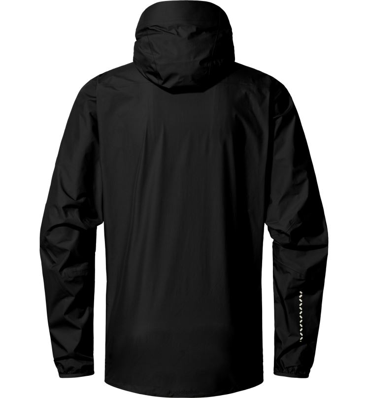 True Black Men Haglofs L.I.M GTX II Jacket Tops ZXT0L190