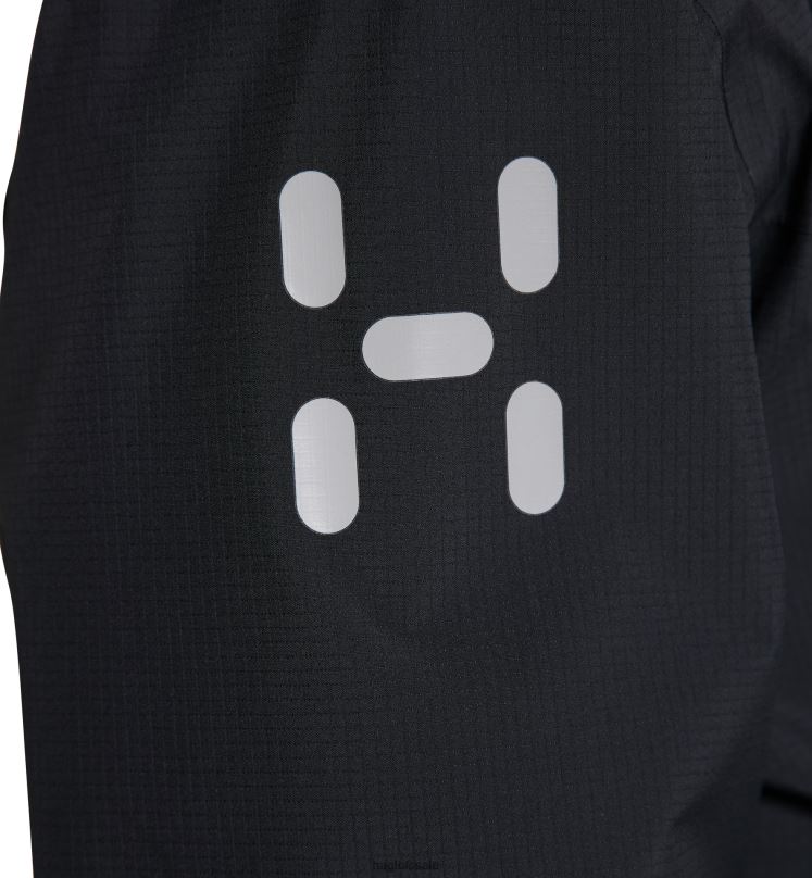 True Black/Zenith Red Men Haglofs L.I.M ZT Trek GTX PRO Jacket Tops ZXT0L138