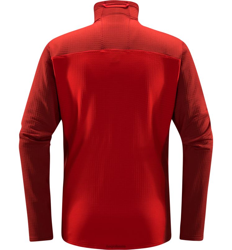 Zenith Red/Corrosion Men Haglofs ROC Spitz Mid Jacket Tops ZXT0L165