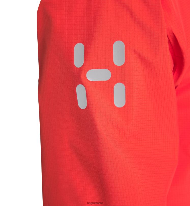 Zenith Red/True Black Men Haglofs L.I.M ZT Trek GTX PRO Jacket Tops ZXT0L139