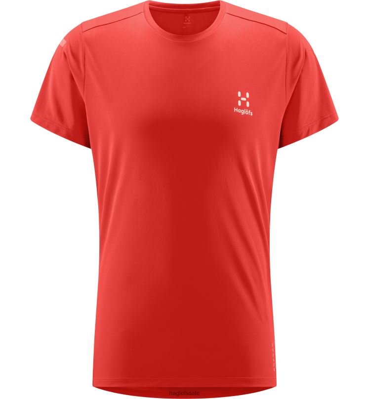 Habanero Men Haglofs L.I.M Tech Tee Tops ZXT0L247