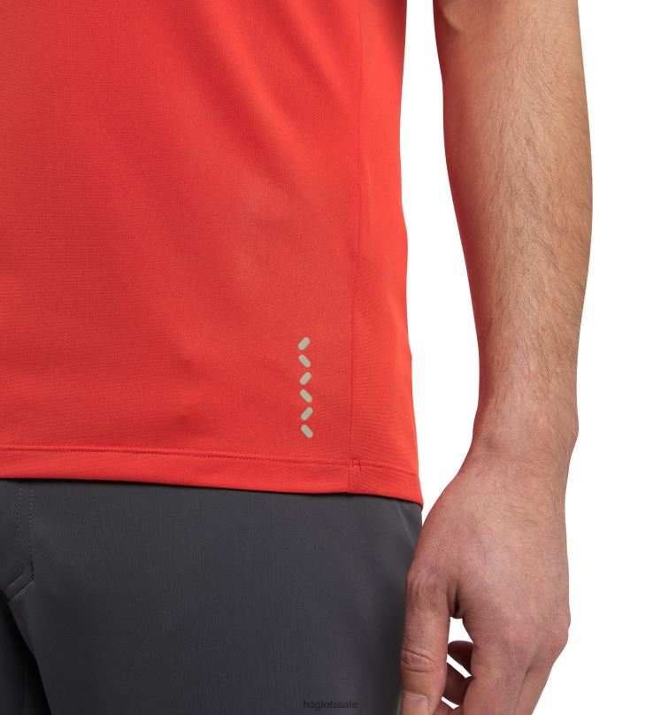 Habanero Men Haglofs L.I.M Tech Tee Tops ZXT0L247