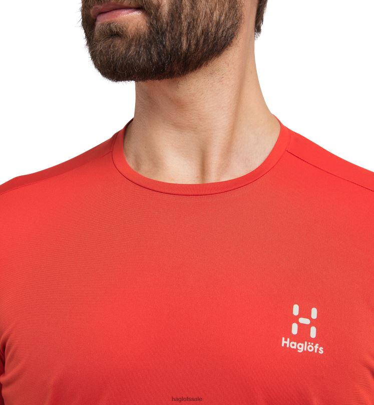 Habanero Men Haglofs L.I.M Tech Tee Tops ZXT0L247