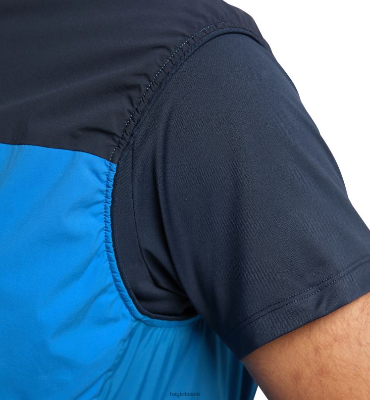 Nordic Blue/Tarn Blue Men Haglofs L.I.M Alpha Vest Tops ZXT0L239