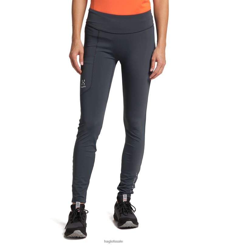 Magnetite Women Haglofs L.I.M Leap Tights Bottoms ZXT0L797