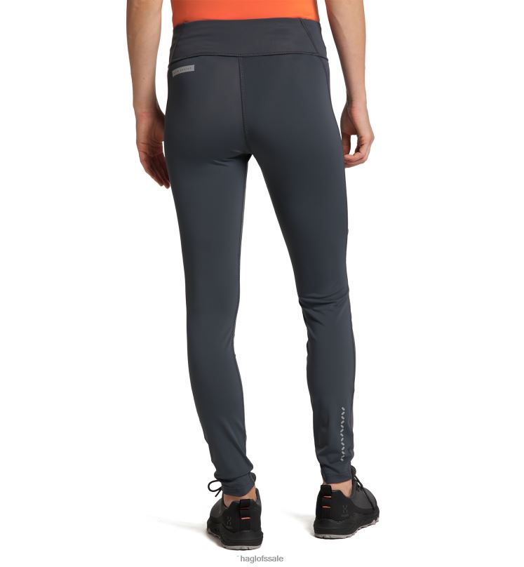 Magnetite Women Haglofs L.I.M Leap Tights Bottoms ZXT0L797