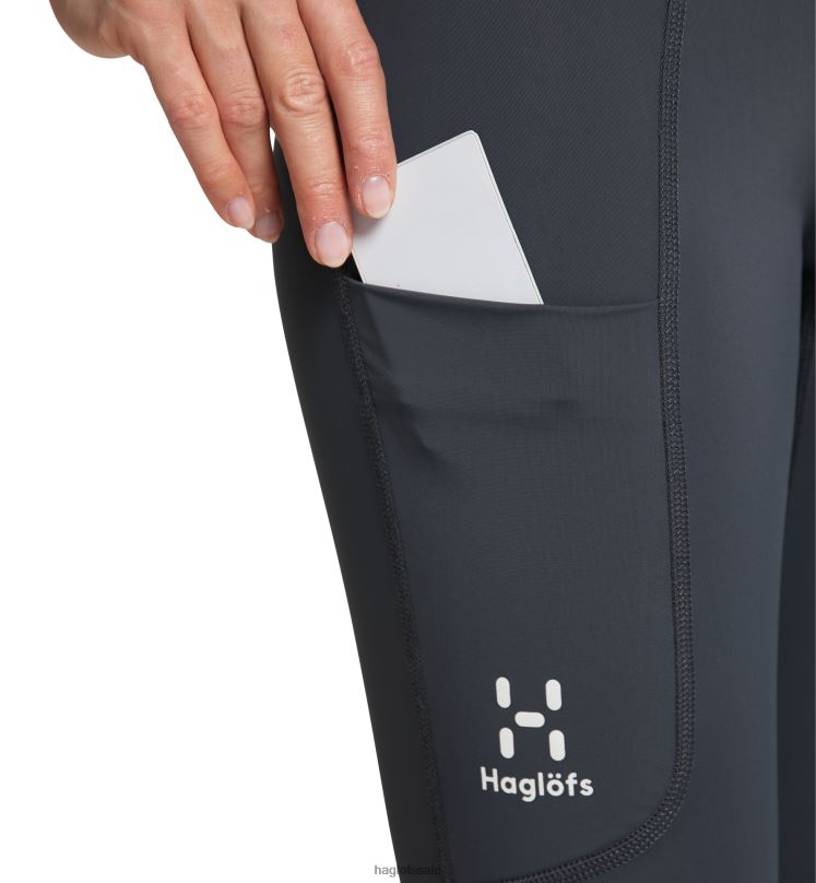 Magnetite Women Haglofs L.I.M Leap Tights Bottoms ZXT0L797